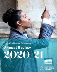 The front cover of the South West Museum Development Annual Review 2020/21